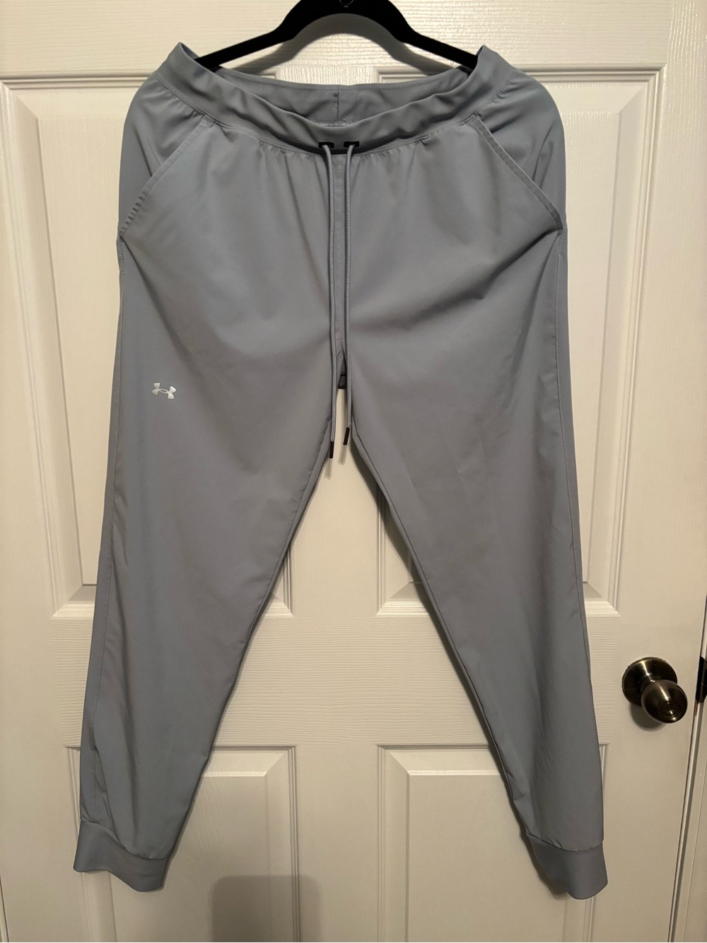 Under Armour Light Steel Gray Women's Performance Joggers W14-16” I 27”